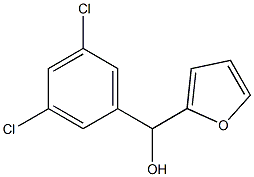 3,5-DICHLOROPHENYL-(2-FURYL)METHANOL Struktur