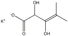 POTASSIUM ISOPROPYLIDENE-GLYCERATE Struktur