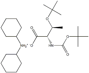 BOC-ALLO-THR(TBU)-OH DCHA Struktur