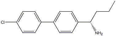 (1S)-1-[4-(4-CHLOROPHENYL)PHENYL]BUTYLAMINE Struktur