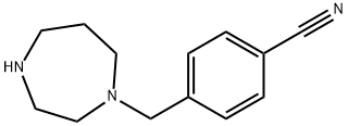 4-(1,4-DIAZEPAN-1-YLMETHYL)BENZONITRILE Struktur