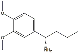 (1S)-1-(3,4-DIMETHOXYPHENYL)BUTYLAMINE Struktur