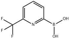 6-(TRIFLUOROMETHYL)PYRIDIN-2-YL-2-BORONIC ACID Struktur