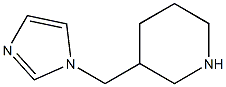 3-IMIDAZOL-1-YLMETHYL-PIPERIDINE Struktur