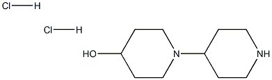 [1,4']BIPIPERIDINYL-4-OL BISHYDROCHLORIDE Struktur