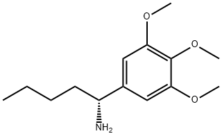 (1R)-1-(3,4,5-TRIMETHOXYPHENYL)PENTYLAMINE Struktur