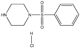 1-BENZENESULFONYL-PIPERAZINE HYDROCHLORIDE Struktur