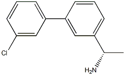 (1S)-1-[3-(3-CHLOROPHENYL)PHENYL]ETHYLAMINE Struktur