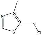 5-CHLOROMETHYL-4-METHYL-THIAZOLE Struktur