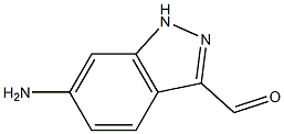 6-AMINO-(1H)INDAZOLE-3-CARBOXALDEHYDE Struktur