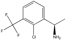 (1R)-1-[2-CHLORO-3-(TRIFLUOROMETHYL)PHENYL]ETHYLAMINE Struktur