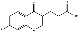 6-氟色酮-3-丙酸, 870704-01-1, 結(jié)構(gòu)式