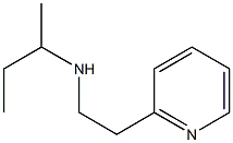 SEC-BUTYL-(2-PYRIDIN-2-YL-ETHYL)-AMINE Struktur