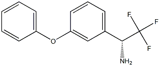 (1R)-2,2,2-TRIFLUORO-1-(3-PHENOXYPHENYL)ETHYLAMINE Struktur