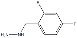 2,4-DIFLUORO-BENZYL-HYDRAZINE Struktur