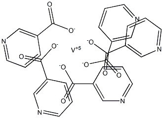 VANADIUM NICOTINATE Struktur