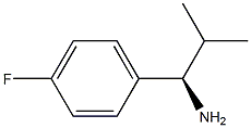 (1R)-1-(4-FLUOROPHENYL)-2-METHYLPROPYLAMINE Struktur