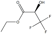 (R)-ETHYL-2-HYDROXY-3,3,3-TRIFLUOROPROPIONATE Struktur