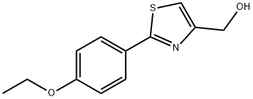 [2-(4-ETHOXYPHENYL)-1,3-THIAZOL-4-YL]METHANOL Struktur