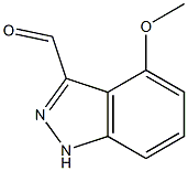 4-METHOXY-3-FORMYLINDAZOLE Struktur