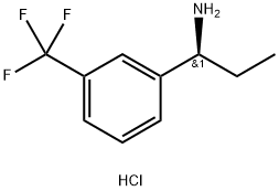 (1S)-1-[3-(TRIFLUOROMETHYL)PHENYL]PROPYLAMINE Struktur