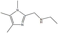 ETHYL-(1,4,5-TRIMETHYL-1H-IMIDAZOL-2-YLMETHYL)-AMINE Struktur