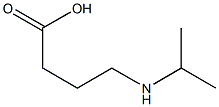 4-(ISOPROPYLAMINO)BUTANOIC ACID Struktur