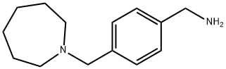 1-[4-(AZEPAN-1-YLMETHYL)PHENYL]METHANAMINE Struktur