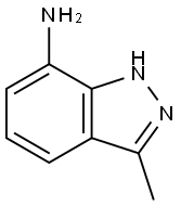 3-METHYL-1H-INDAZOL-7-YLAMINE Struktur