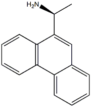 (1S)-1-(9-PHENANTHRYL)ETHYLAMINE Struktur