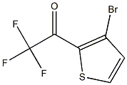 3-BROMO-2-TRIFLUOROACETYLTHIOPHENE Struktur