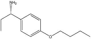 (1S)-1-(4-BUTOXYPHENYL)PROPYLAMINE Struktur