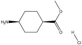 CIS-4-AMINO-CYCLOHEXYLCARBOXYLIC ACID METHYL ESTER HYDROCHLORIDE Struktur