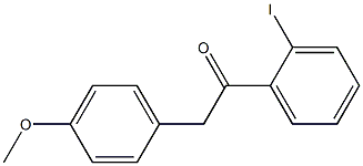 2'-IODO-2-(4-METHOXYPHENYL)ACETOPHENONE Struktur