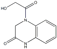 4-GLYCOLOYL-3,4-DIHYDROQUINOXALIN-2(1H)-ONE Struktur