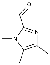 1,4,5-TRIMETHYL-1H-IMIDAZOLE-2-CARBALDEHYDE Struktur