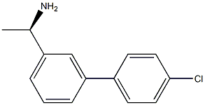 (1R)-1-[3-(4-CHLOROPHENYL)PHENYL]ETHYLAMINE Struktur