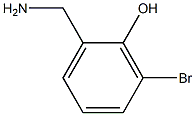 3-BROMO-2-HYDROXYBENZYLAMINE Struktur