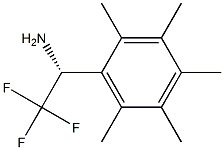 (1R)-2,2,2-TRIFLUORO-1-(2,3,4,5,6-PENTAMETHYLPHENYL)ETHYLAMINE Struktur