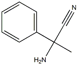 2-AMINO-2-PHENYLPROPIONITRILE Struktur