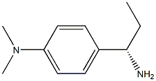 [4-((1S)-1-AMINOPROPYL)PHENYL]DIMETHYLAMINE Struktur