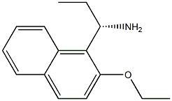 (1S)-1-(2-ETHOXYNAPHTHYL)PROPYLAMINE Struktur