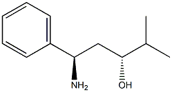 (1R,3R)-1-AMINO-4-METHYL-1-PHENYLPENTAN-3-OL Struktur