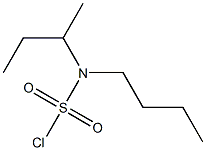 BUTYL(SEC-BUTYL)SULFAMOYL CHLORIDE Struktur