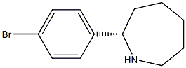 (S)-2-(4-BROMOPHENYL)AZEPANE Struktur