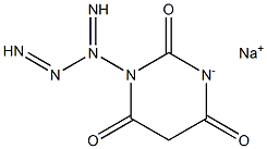 BIS AZO BARBITURIC ACID SODIUM SALT Struktur