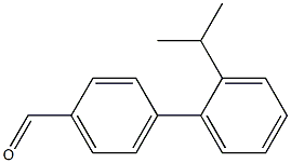 4-(2-ISOPROPYLPHENYL)BENZALDEHYDE Struktur