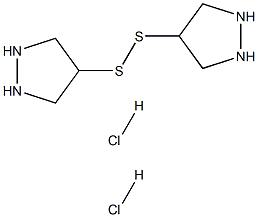 BIS(4-PYRAZOLIDINYL)DISULFIDE DIHYDROCHLORIDE Struktur