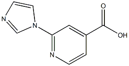 2-(1H-IMIDAZOL-1-YL)ISONICOTINIC ACID Struktur