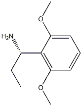 (1S)-1-(2,6-DIMETHOXYPHENYL)PROPYLAMINE Struktur